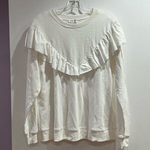 Sugar + lips white top